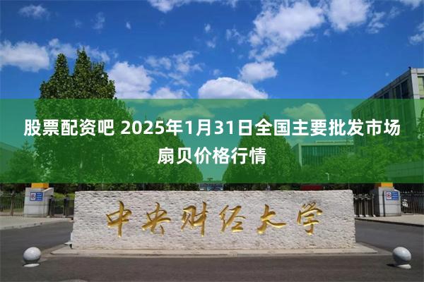 股票配资吧 2025年1月31日全国主要批发市场扇贝价格行情